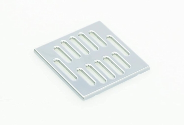 Edelstahlrost 100 x 100mm für Balkon und Terrassenabläufe